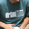 Drum Bum Logo T-shirt Green
